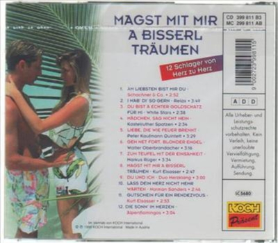 Magst mit mir a bisserl Trumen - 12 Schlager von Herz zu Herz