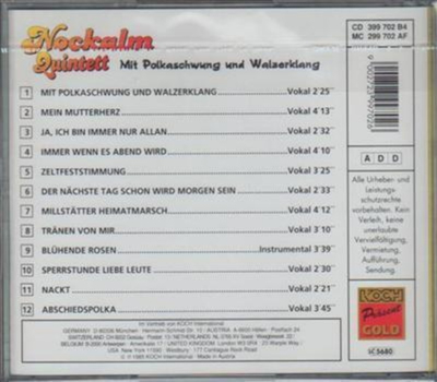 Nockalm Quintett - Mit Polkaschwung und Walzerklang