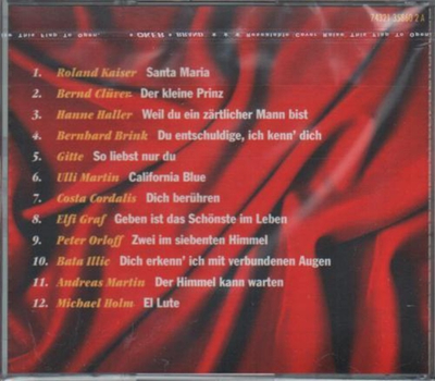 Traumhafte Schmuse Schlager CD1