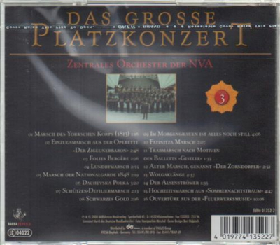 Zentrales Orchester der NVA - Das grosse Platzkonzert (Vol. 3)