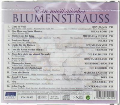 Ein musikalischer Blumenstrauss CD1