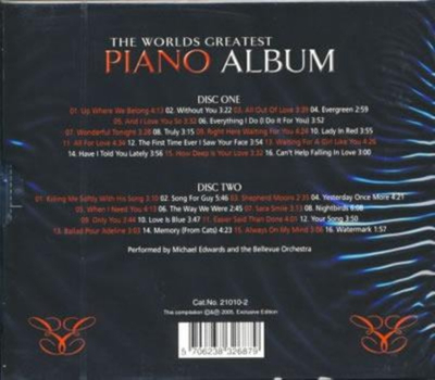 The Worlds greatest Piano Album 2CD