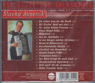 Slavko Avsenik und seine Original Oberkrainer - Das Beste der Volksmusik