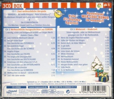 Das groe Kinder-Weihnachts-Album - Lieder & Geschichten (3CD)