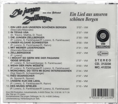 Die jungen Zellberger - Ein Lied aus unseren schnen Bergen