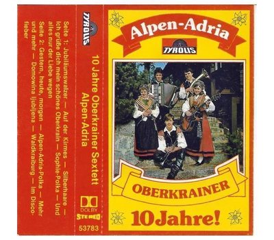 Oberkrainer Sextett Alpen-Adria - 10 Jahre