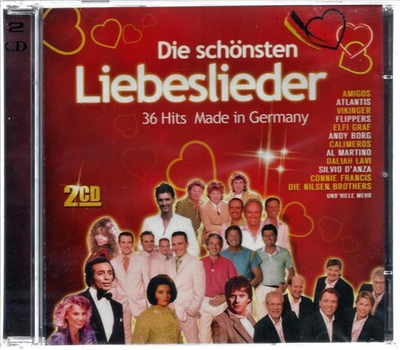 Die schnsten Liebeslieder 36 Hits Made in Germany 2CD Neu