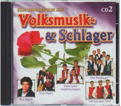 Ihre Lieblingsstars aus Volksmusik- & Schlager CD2