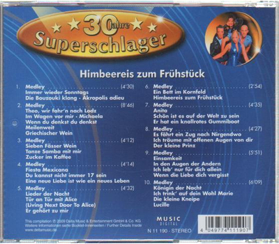 30 Jahre Superschlager - Himbeereis zum Frhstck