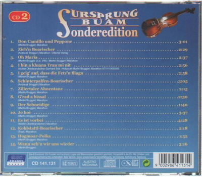 Ursprung Buam - Sonderedition (CD2)