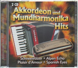 Akkordeon und Mundharmonika Hits 2CD