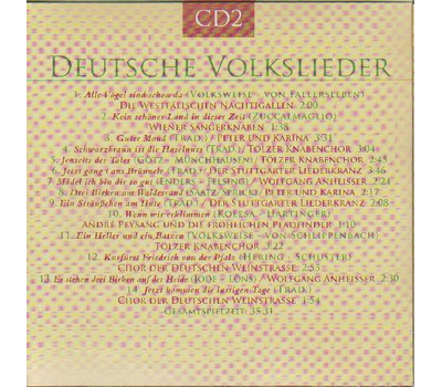 Deutsche Volkslieder (10CD)