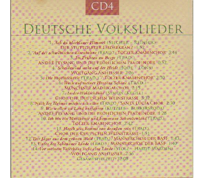 Deutsche Volkslieder (10CD)