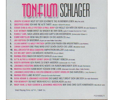 Tonfilm Schlager - Vol. 1 (10-CD-Box)