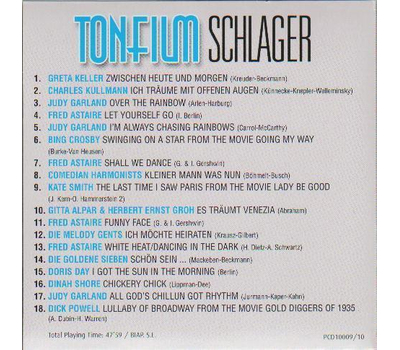 Tonfilm Schlager - Vol. 2 (10-CD-Box)