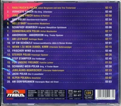 Harmonikagre 20 Instrumental Hits aus dem Alpenland Folge 3