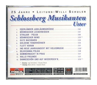 Schlossberg Musikanten Uster - Flott voran 25 Jahre