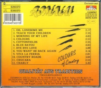 Romalu - Colours of Country