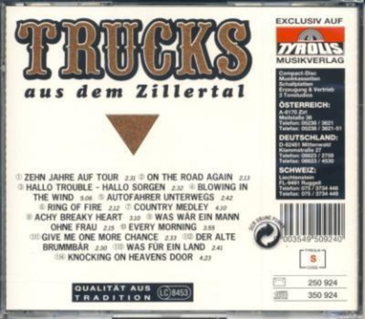 Trucks aus dem Zillertal - 10 Jahre auf Tour