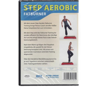 Step Aerobic Fatburner - Dein Fatburner-Training mit Fitness-Coach Jennifer Hler