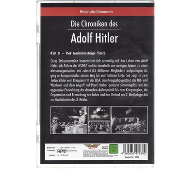 Die Chroniken des Adolf Hitler - Teil 2 Das tausendjhrige Reich