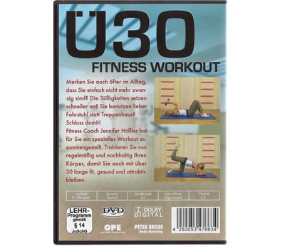 30 Fitness Workout DVD