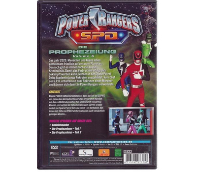 Power Rangers S.P.D. - Vol. 6 Die Prophezeiung