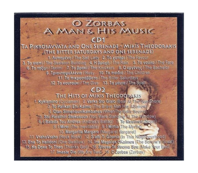 Mikis Theodorakis - O Zorbas a Man & his Music - Gold (2CD)