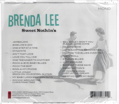 Brenda Lee - Sweet Nothins