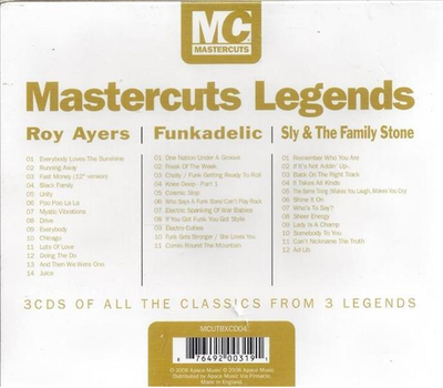 Mastercuts Legends - Roy Ayers / Funkadelic / Sly & The Family Stone (3CD)