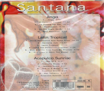 Santana - El Corazn Manda 3CD Neu