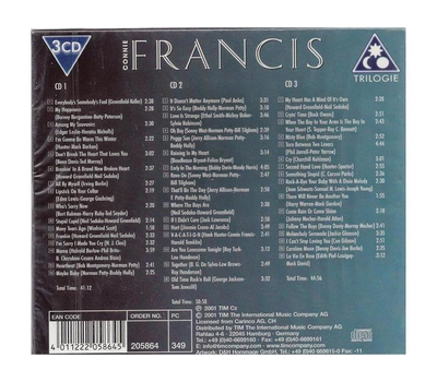 Connie Francis - Lipstick and Powder (3CD)