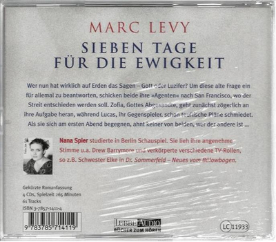 Marc Levy - Sieben Tage fr die Ewigkeit (6CD)