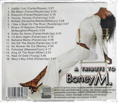 A Tribute to Boney M.