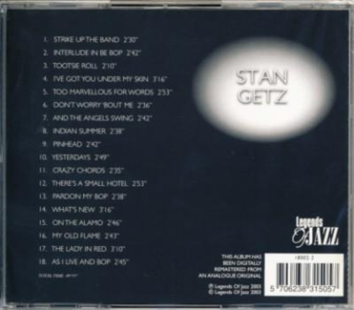 Stan Getz - Yesterdays