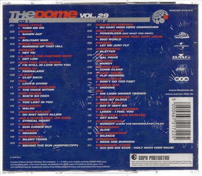 The Dome die Chartparty der Megastars Vol. 29 (2CD)