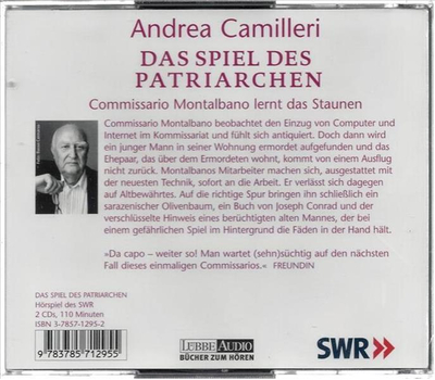 Andrea Camilleri - Das Spiel des Patriarchen