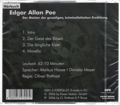 Edgar Allan Poe - Der Geist des Bsen / Die lngliche Kiste / Morella