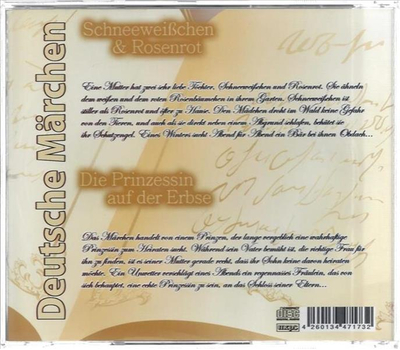 Deutsche Mrchen - Schneeweichen & Rosenrot / Die Prinzessin auf der Erbse