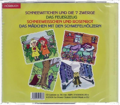 Schneewittchen und die 7 Zwerge / Das Feuerzeug / Schneeweisschen und Rosenrot / Das Mdchen mit den Schwefelhlzern