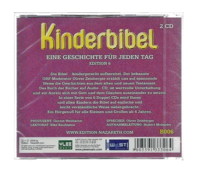 Kinderbibel, eine Geschichte fr jeden Tag - Edition 6 (2CD)