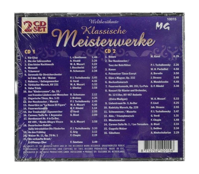 Weltberhmte Klassische Meisterwerke (2CD)