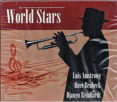 World Stars - Luis Armstrong, Dave Brubeck, Django Reinhardt (3CD)
