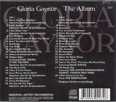 Gloria Gaynor - The Album 2CD