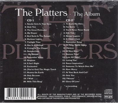 The Platters - The Album (2CD)