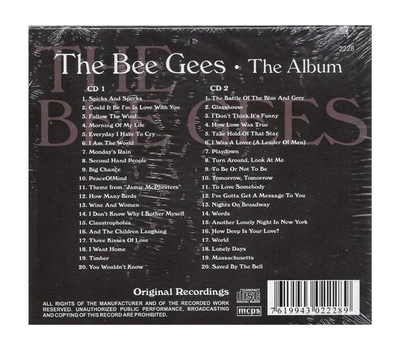 The Bee Gees - The Album 2CD