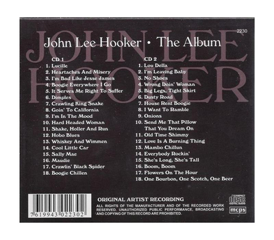 John Lee Hooker - The Album (2CD)