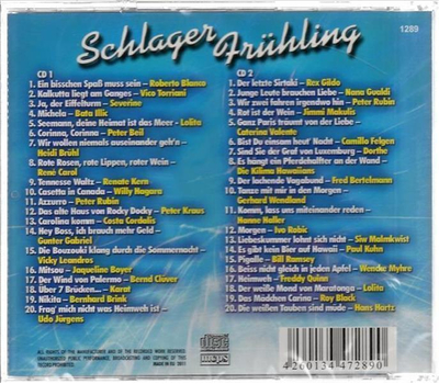 Schlager Frhling 2CD