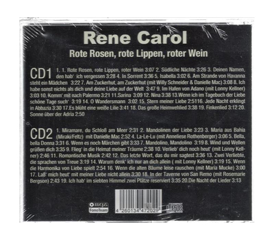 Rene Carol - Rote Rosen, rote Lippen, roter Wein 2CD