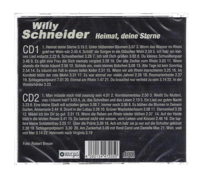 Willy Schneider - Heimat, deine Sterne 2CD